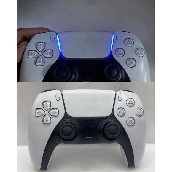 Sony PlayStation 5 PS5 Dualsense Wireless Controller White/Black CFI-ZCT1W - Picture 1 of 4